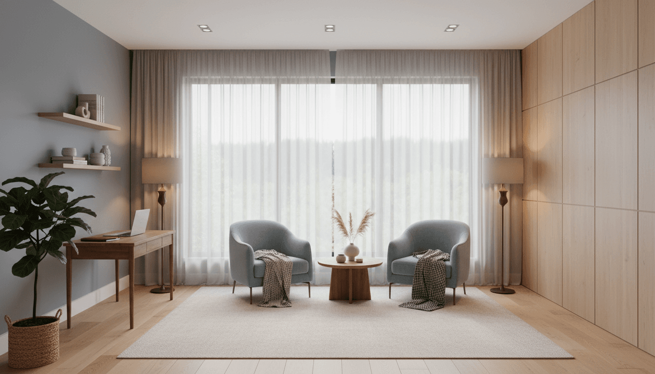 Counselling room comfort details